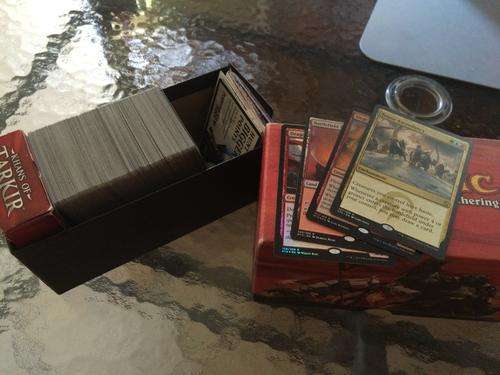 Lot of around 450 Magic the Gathering cards from 2014 and 2015
