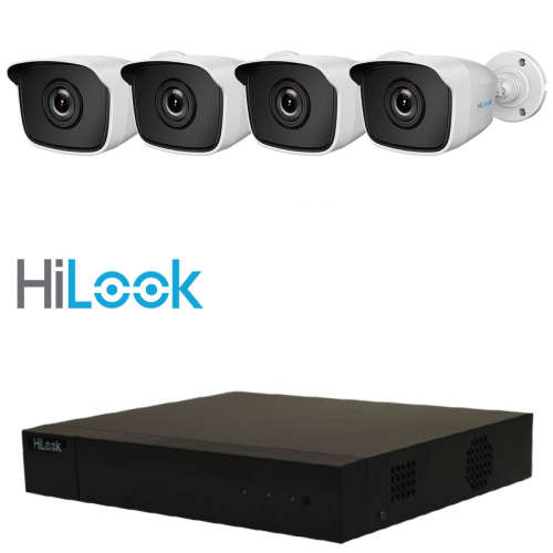 COMPLETE 4CH KIT HILOOK (TRONITEK) CCTV NO HDD