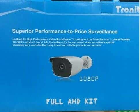 COMPLETE 8H KIT HILOOK (TRONITEK) CCTV NO HDD 1080P