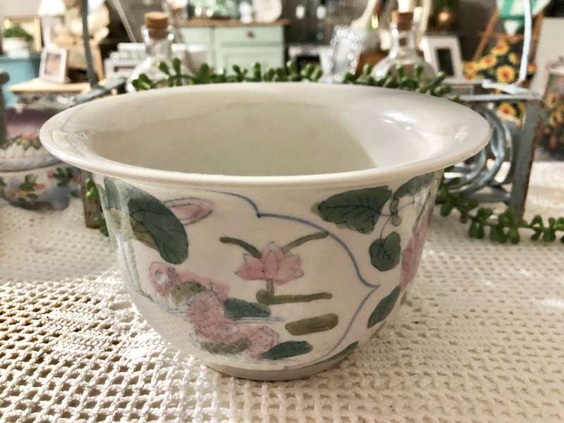 Vintage oriental planter