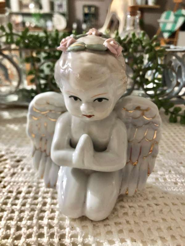 Porcelain cherub