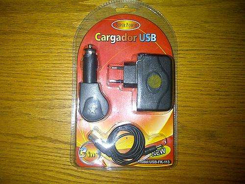 Cellphone USB 3-in1 charger