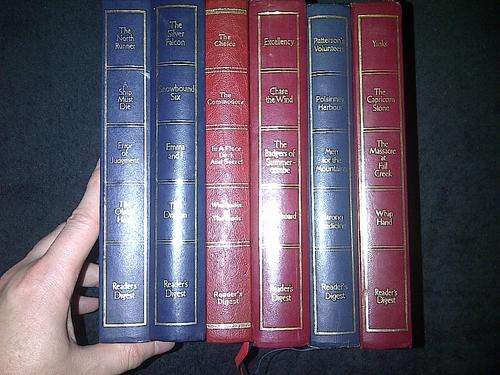 6x Readers Digest books
