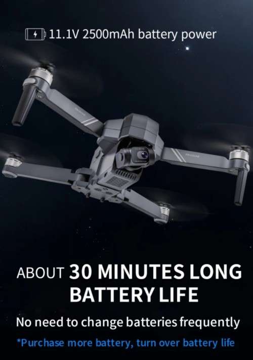 SJRC F11 4K Pro 5G 3Battery+CarryCase WIFI FPV GPS With 4KHD Camera 2-Axis Gimbal Foldable RC Drone.