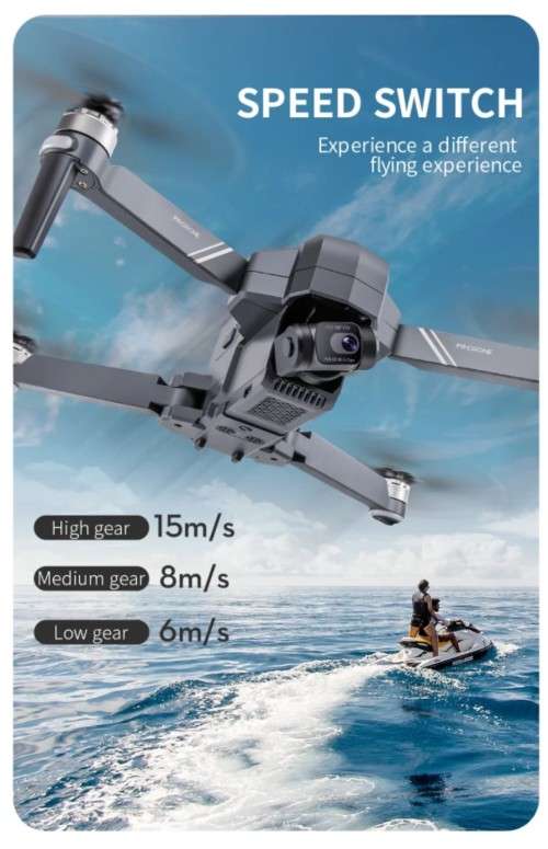 SJRC F11 4K Pro 5G 3Battery+CarryCase WIFI FPV GPS With 4KHD Camera 2-Axis Gimbal Foldable RC Drone.