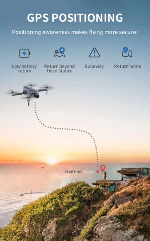 SJRC F11 4K Pro 5G 3Battery+CarryCase WIFI FPV GPS With 4KHD Camera 2-Axis Gimbal Foldable RC Drone.