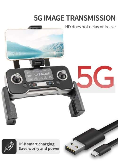 SJRC F11 4K Pro 5G 3Battery+CarryCase WIFI FPV GPS With 4KHD Camera 2-Axis Gimbal Foldable RC Drone.