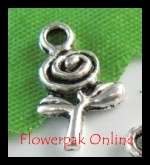 tibet silver flower charms16x10mm, Another best from FPO