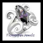 **FREE R50.00 gift**Stunning design Marquise 4.2ct Amethyst Cocktail Ring size 8