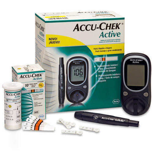 Accu-Check Active Blood Glucose monitoring system