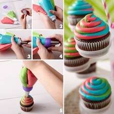 3 Color piping nozzle