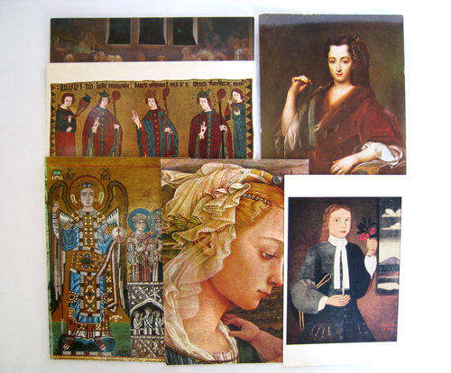 SET of 11 VINTAGE POST CARDS!! Have a look at the rest of the Set!! UNUSED