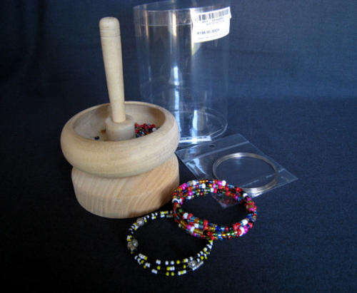 A BEAD BRACELET SPINNER!!! Make your Spring Coil Bracelets SUPERFAST!!!!
