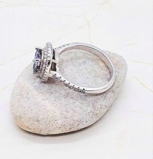 Mystic Rainbow Topaz Sterling Silver Ring