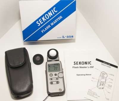 New Sekonic L-358 Flash Meter