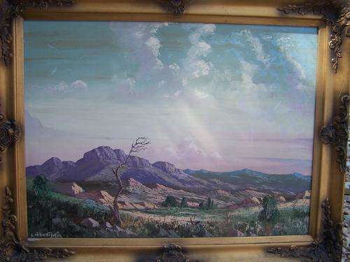 Original 1956 Oil Painting By L.Albertyn - Reduced Price!