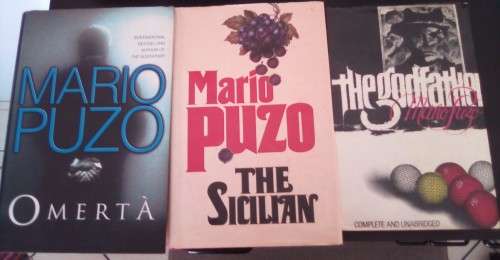 Collection of 3 CLASSIC Mario Puzo Books