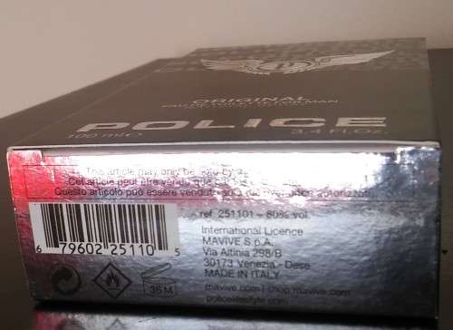 BRAND NEW! STILL SEALED! POLICE Original Eau De Toilette