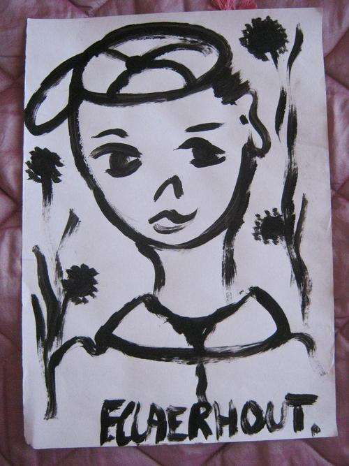Large Original Frans Claerhout Acrylic Painting