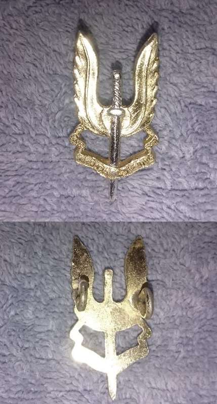RHODESIAN SAS BERET BADGE 1960's