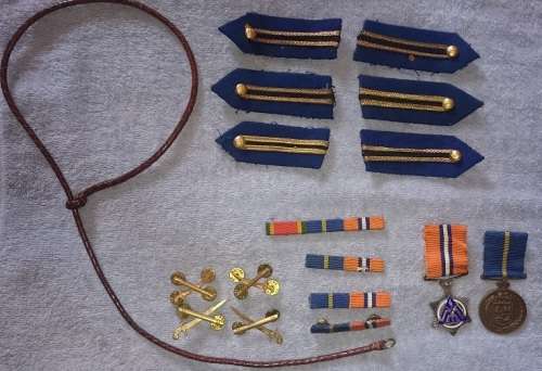 SAP Officer medals and insignia