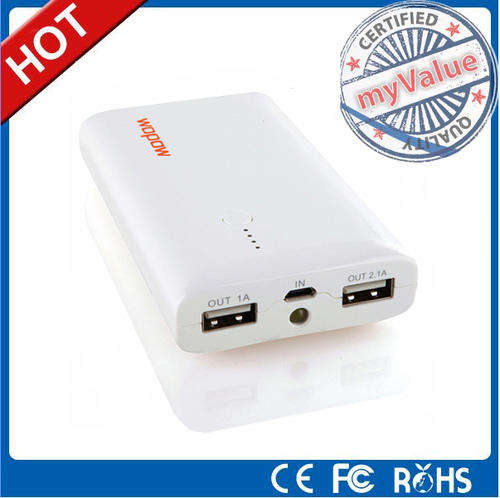 Certified Quality WOPOW 7800mAh Powerbank for charging smartphones