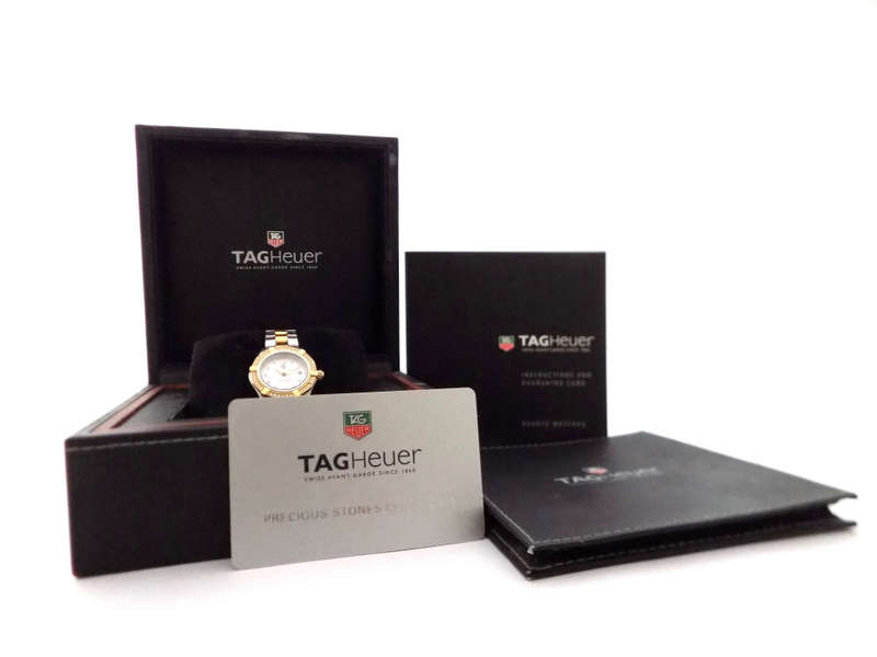 Tag Heuer Aquaracer Lady Two-Tone Diamonds Quartz Watch (Pre Owned)