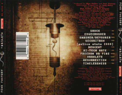 Fear Factory - Obsolete