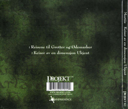 Mortiis - Keiser Av En Dimensjon Ukjent (Digipak)