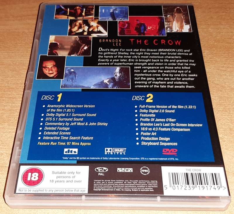 The Crow - 2 Disc Collector`s Edition (DVD)