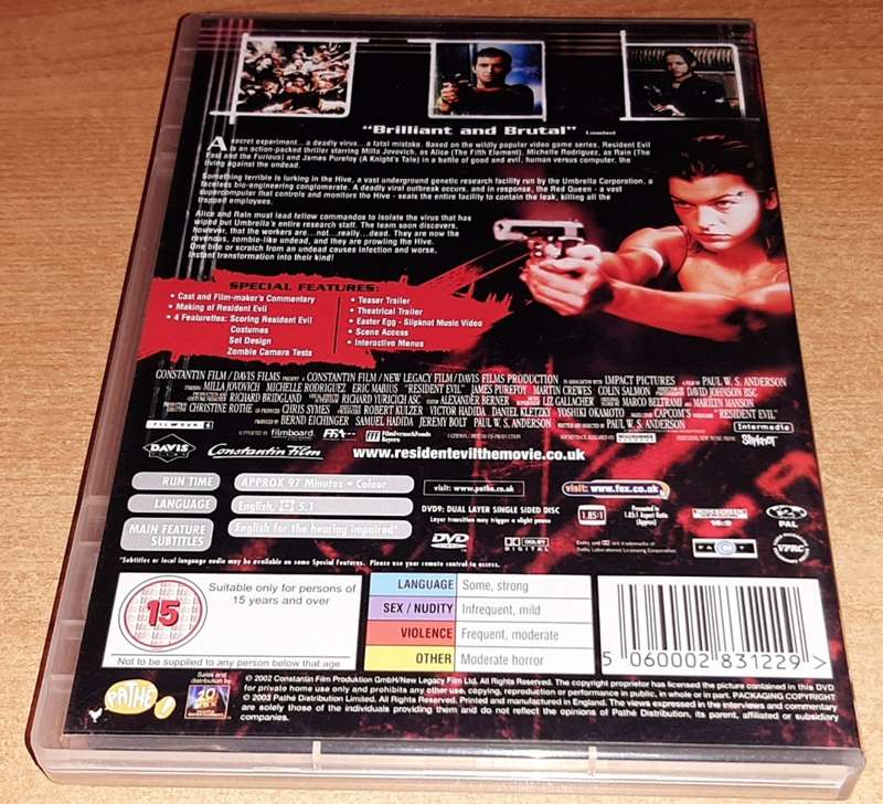 Resident Evil (DVD)
