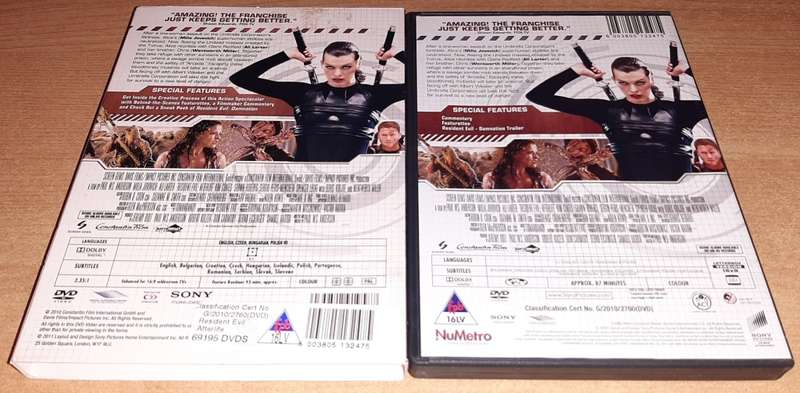Resident Evil Afterlife (DVD)