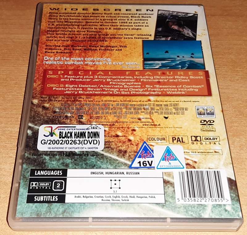 Black Hawk Down (Double DVD)