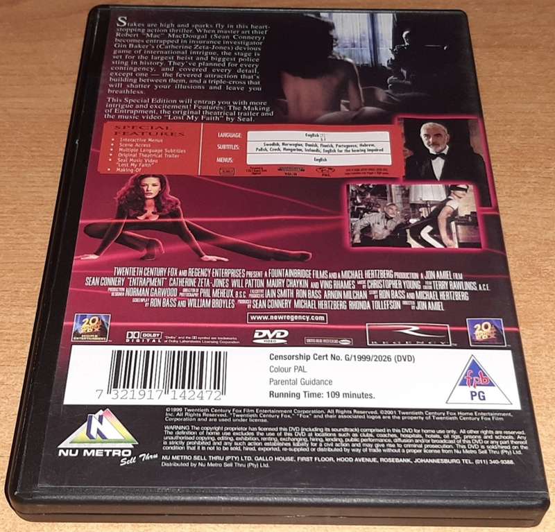 Entrapment (DVD)