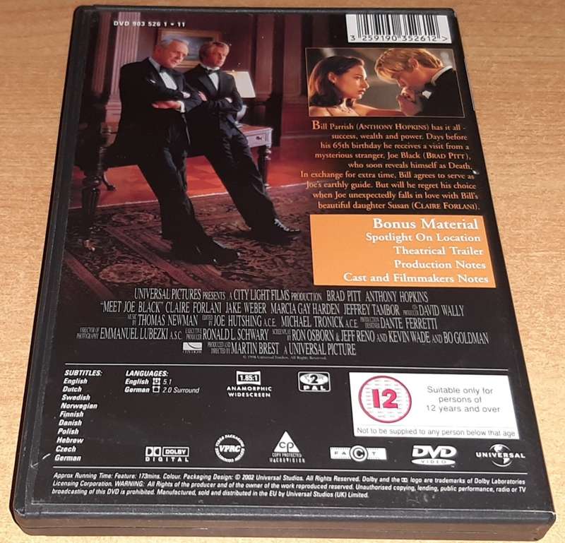 Meet Joe Black (DVD)