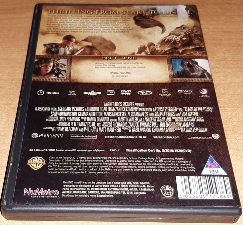 Clash Of The Titans (DVD)
