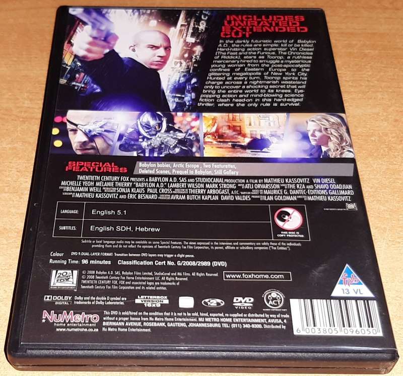 Babylon A.D. (DVD)