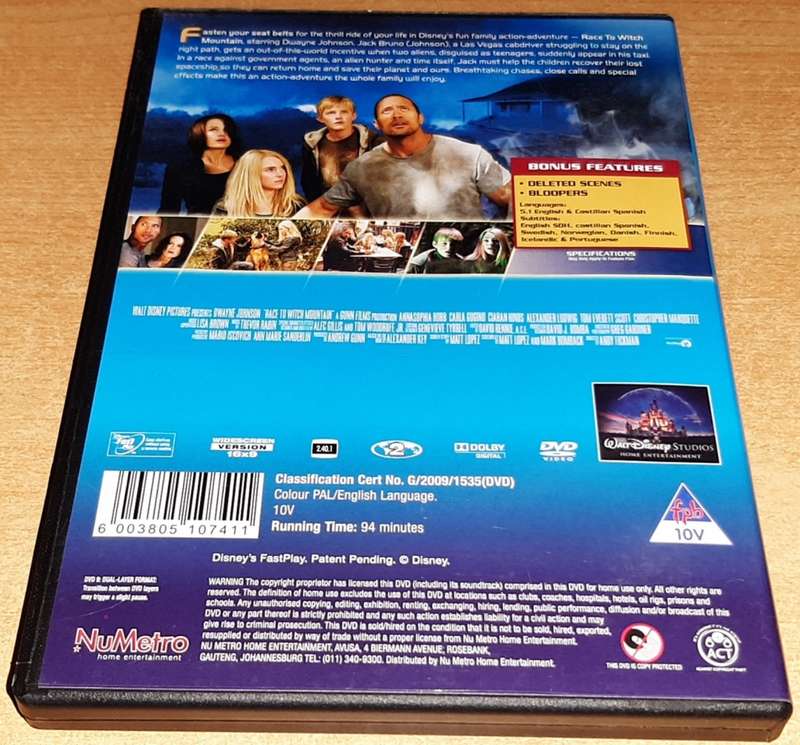 Race To Witch Mountain (DVD)