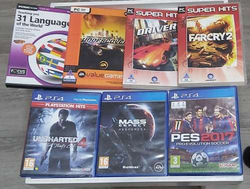 PS4 / PC GAMES BUNDLE (FREE SHIPPING!)