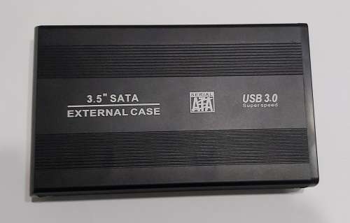 EXTERNAL DRIVE (CASE + 500GB HARD-DRIVE) WITH FREE SHIPPING!