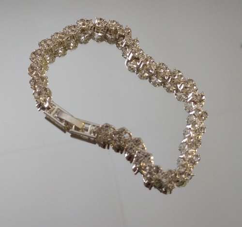Roman Style Silver Bracelet