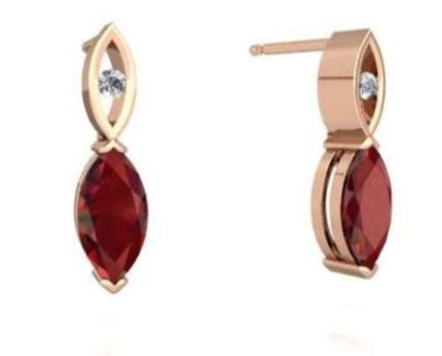 NATURAL GARNET PAIR