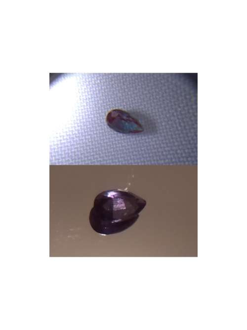 PULLED CZOCHRALSKI ALEXANDRITE (COLOR CHANGE)