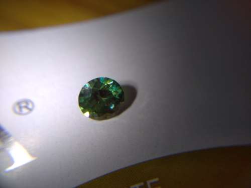 GREEN MOISSANITE