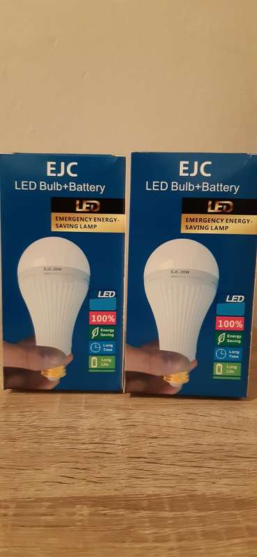 Rechargeable LED bulbs