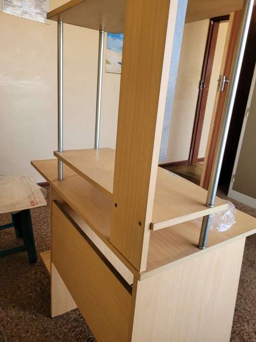 Computer Stand with space for printer and working