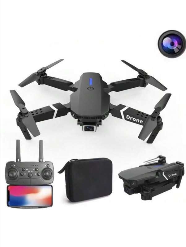 Micro Foldable Drone with Camera and Bag