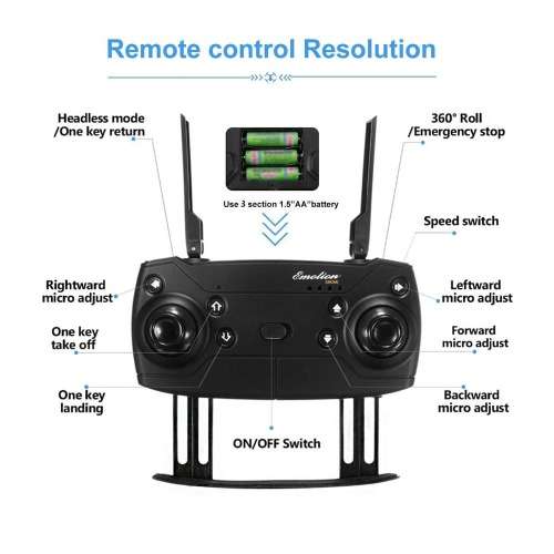 Folding Drone with Camera