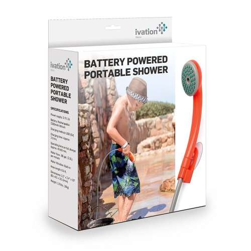 Ivation Portable Rechargeable Shower