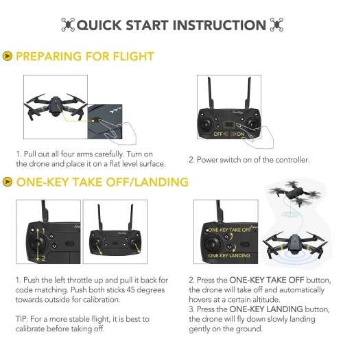 Foldable Drone with Camera